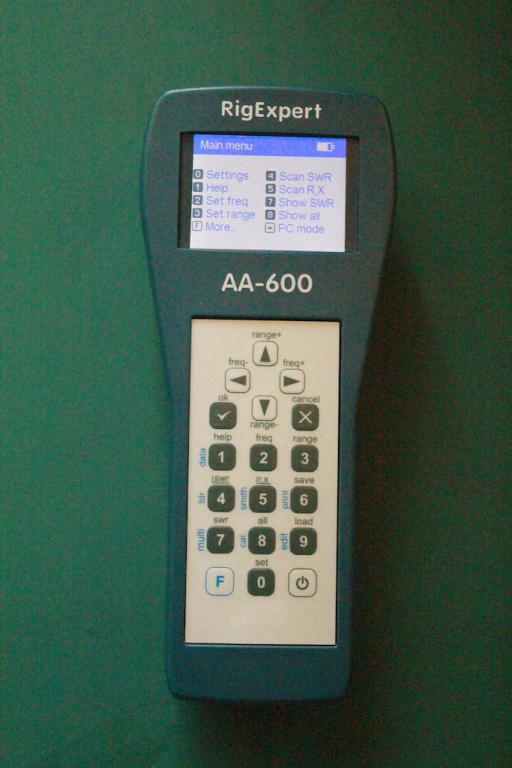 aa-600 main screen