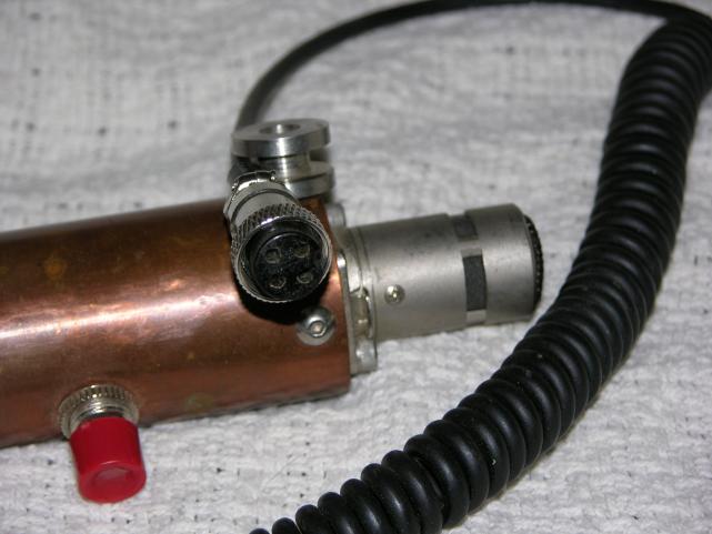 AKG D58 in custom copper housing made by Jerry, and wired/ assembled by me.