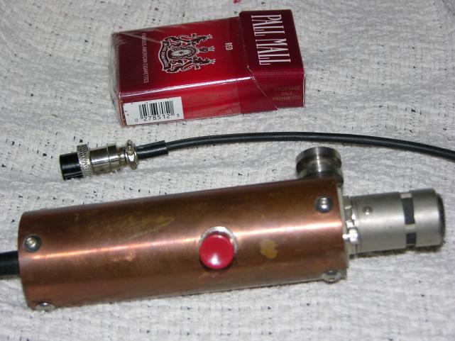 AKG D58 in custom copper housing made by Jerry, and wired/ assembled by me.