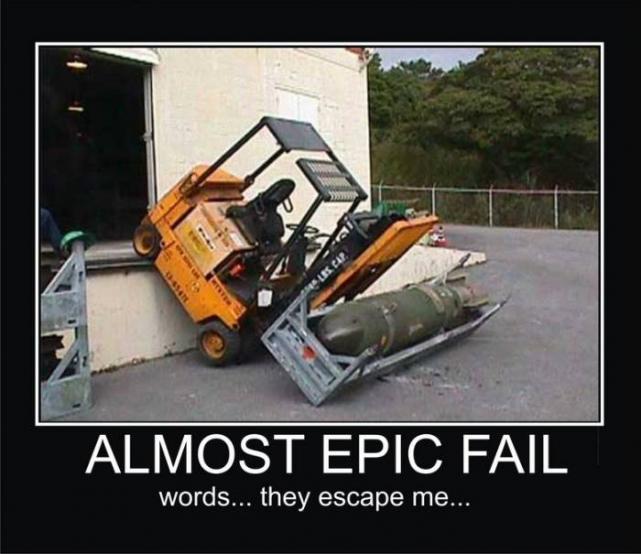 almost epic fail