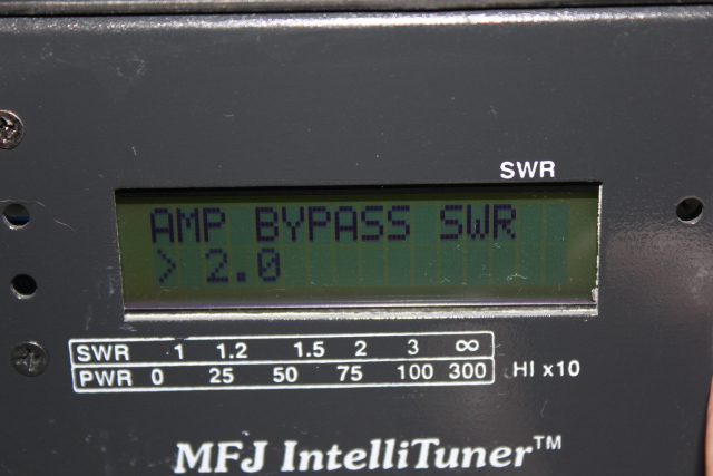 amp bypass swr