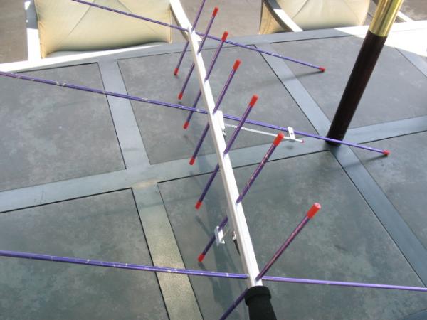 Antenna assembly completed