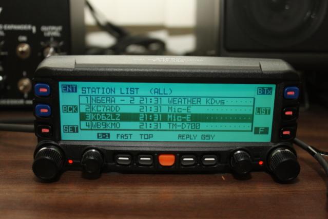 APRS station list