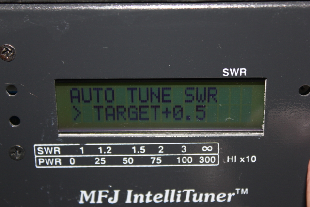 auto tune variance from target swr setting