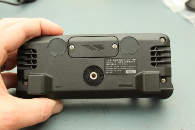 Back of control head