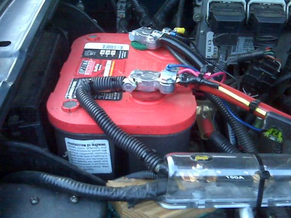 Battery big 3 upgraded to 2/0 awg