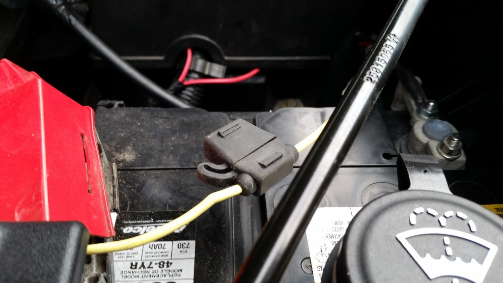 Battery wiring.