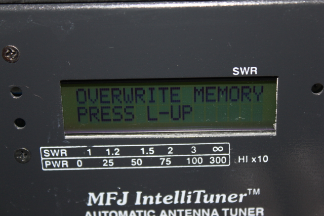 button memory overwrite setting
