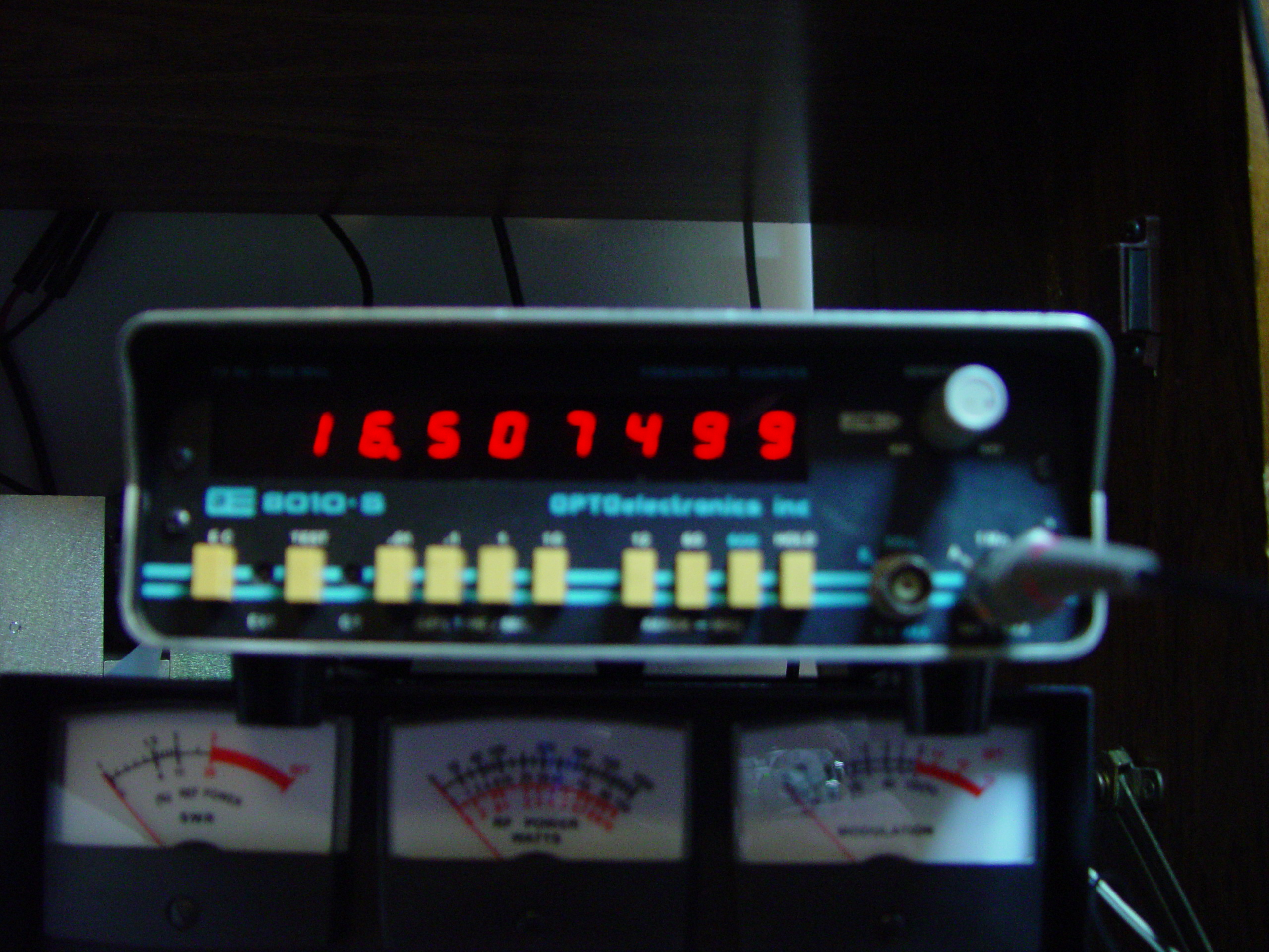 Calibrated Frequency counter