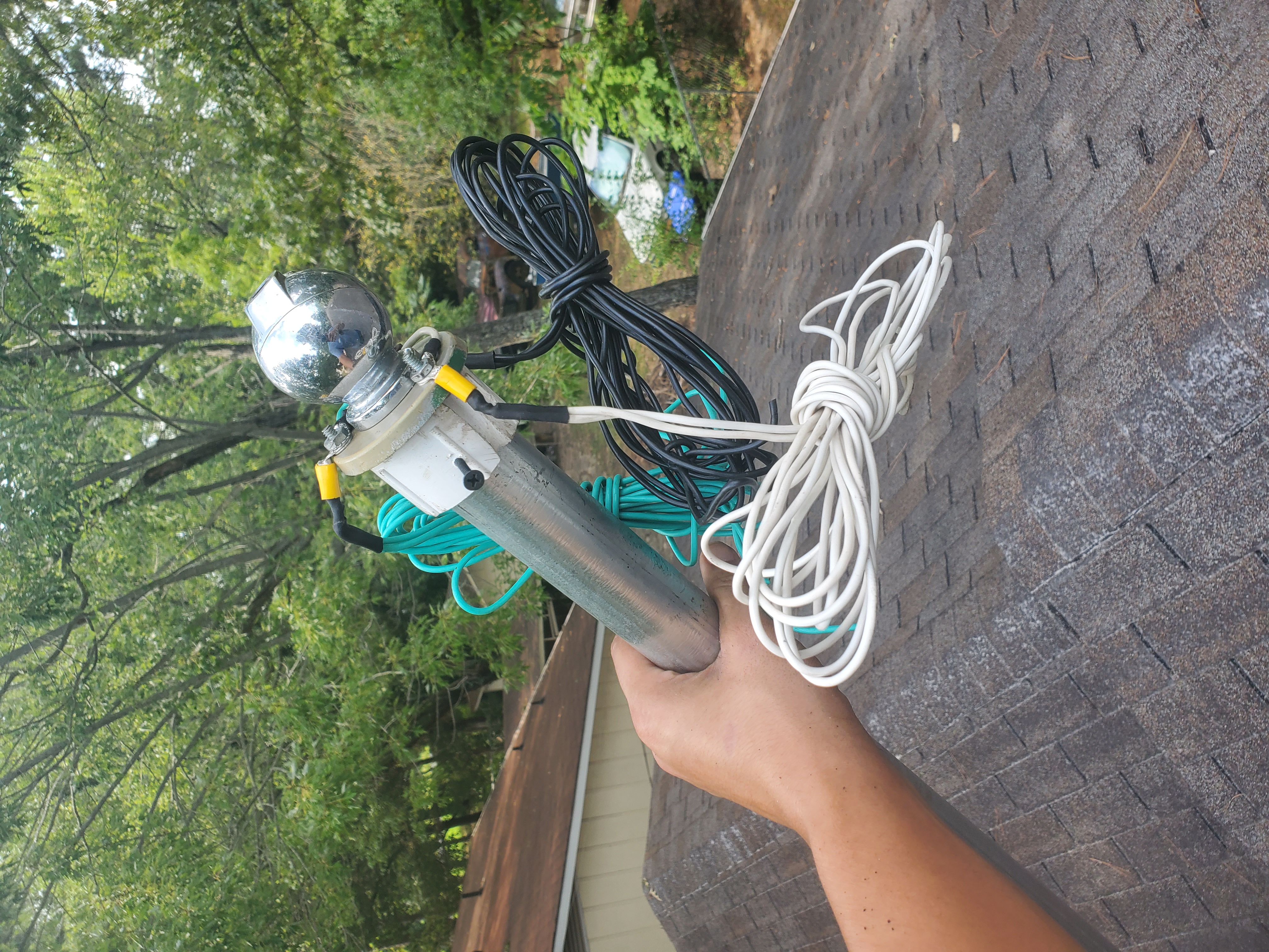 Current antenna set up