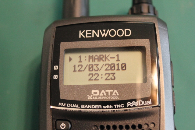 date & time marked waypoint was saved