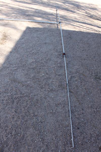 First 20 meter element attached