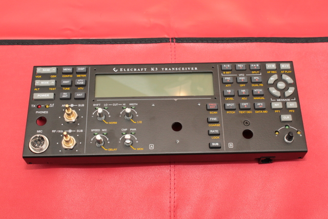 Front panel attached to face plate