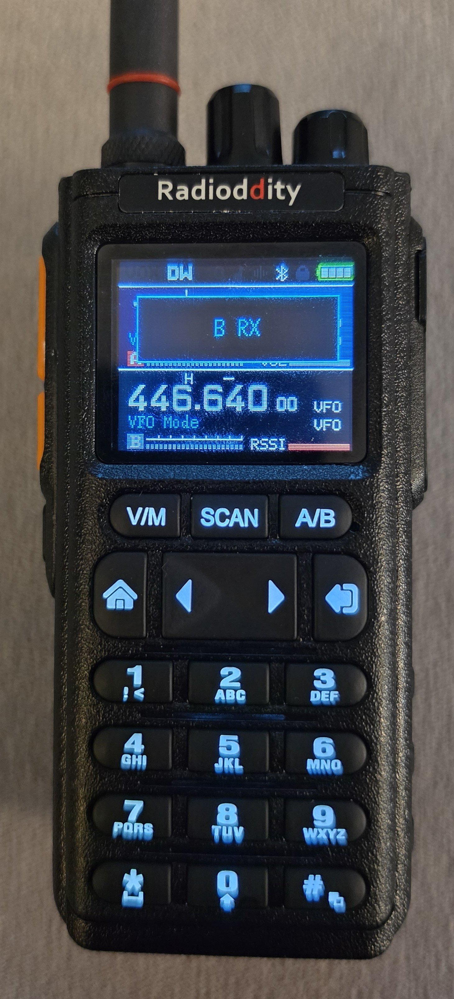 GS-10B Pro receiving VHF/UHF