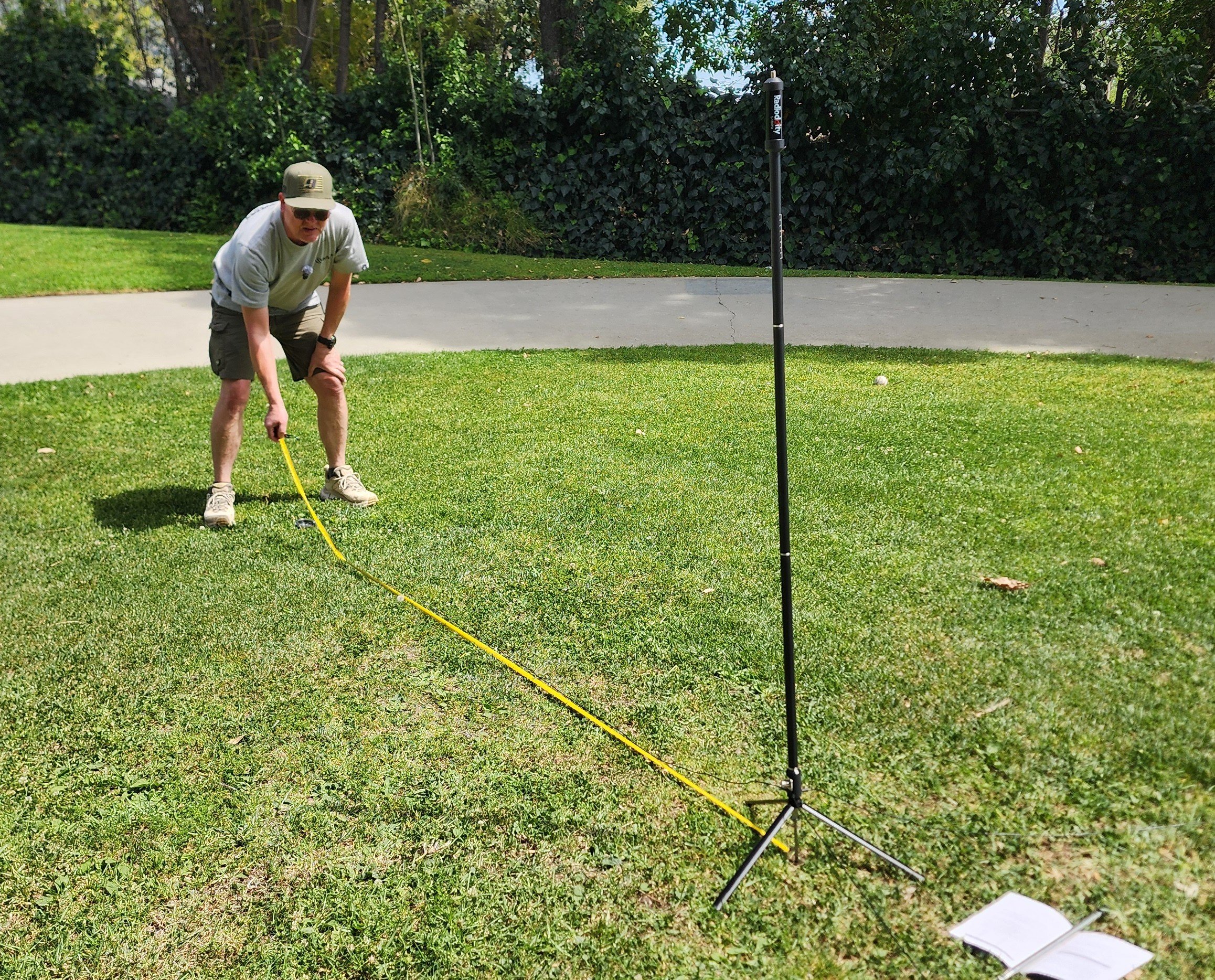 HF-010 lay out radials