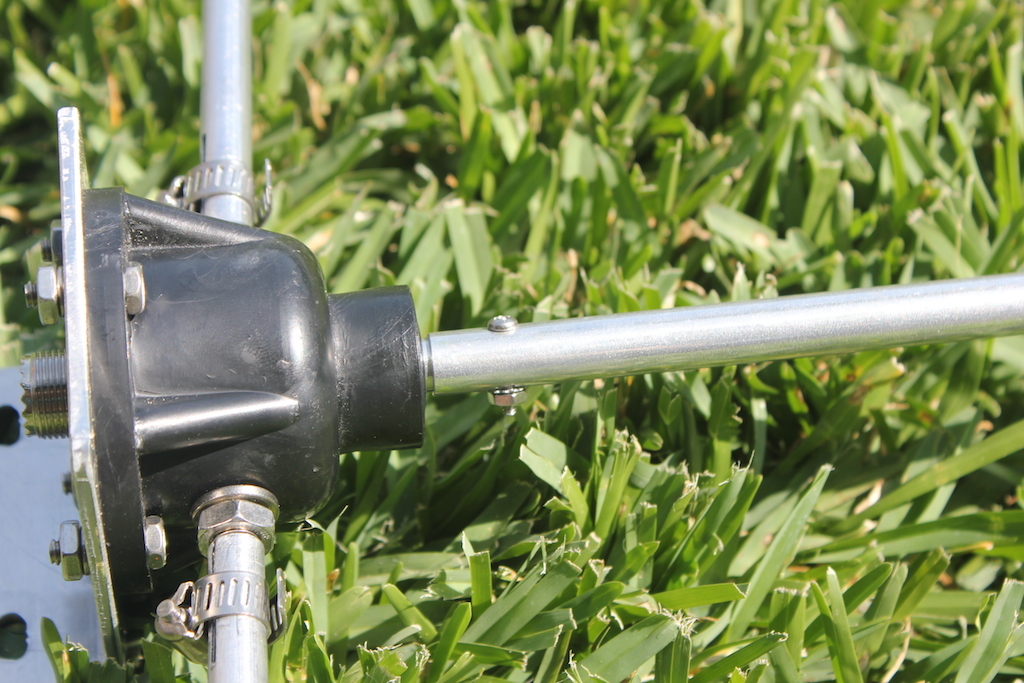 hub with vertical attached