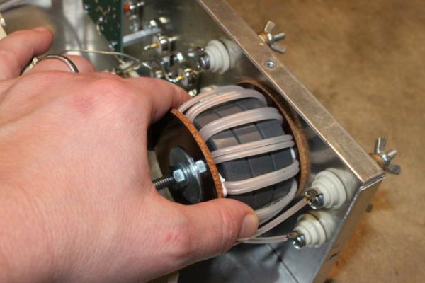 Huge balun for balanced line connection