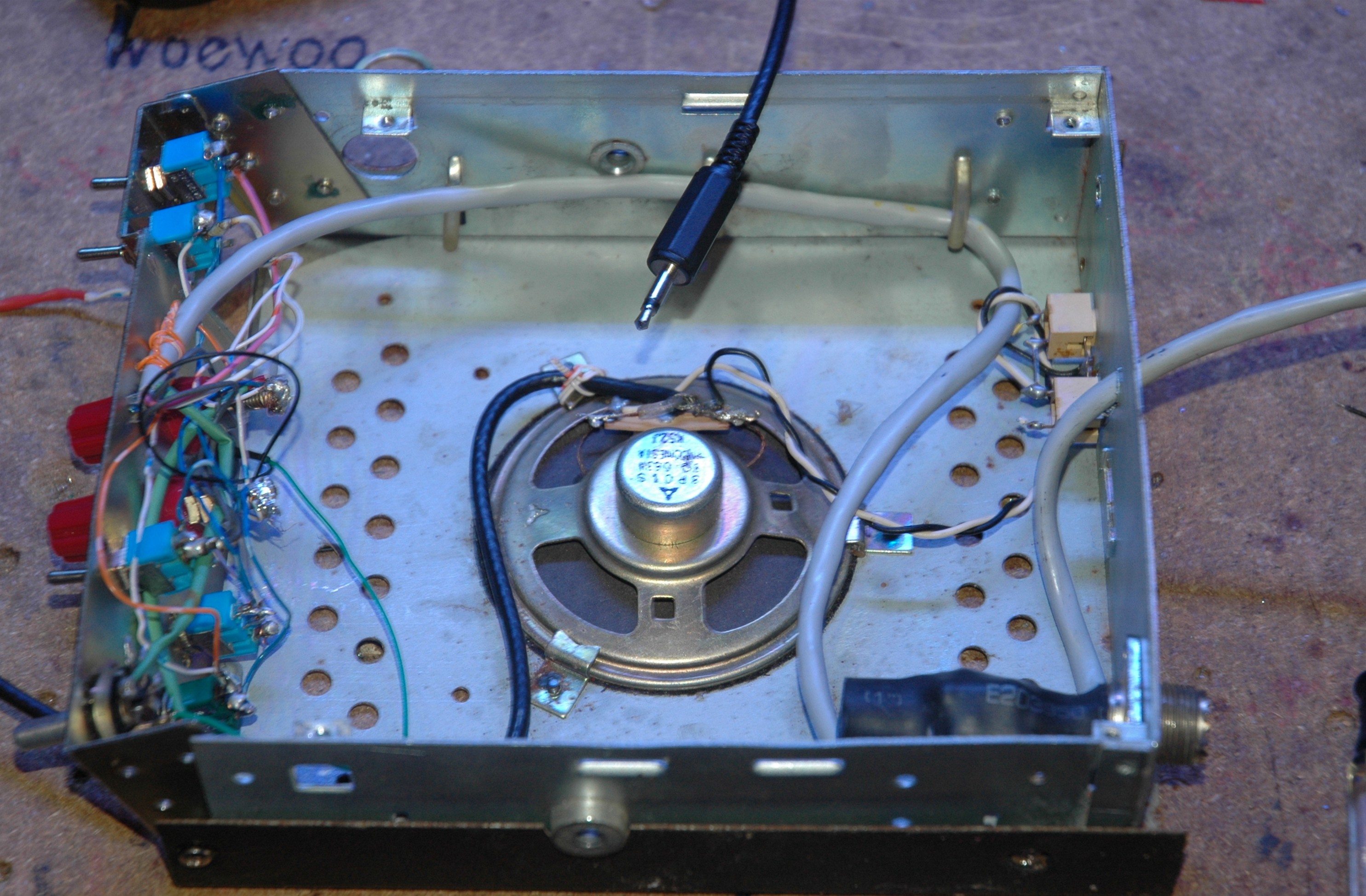 Innards and Speaker Cable