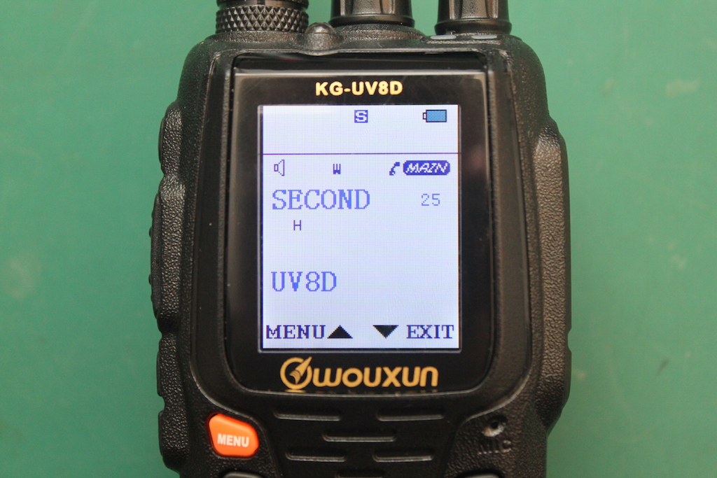 KGUV8D stopwatch menu WorldwideDX Radio Forum
