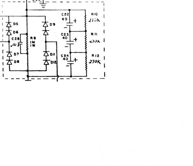Kicker K500/Firebird 500 powersupply
partial schematic