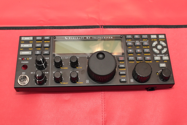 Knobs attached to faceplate