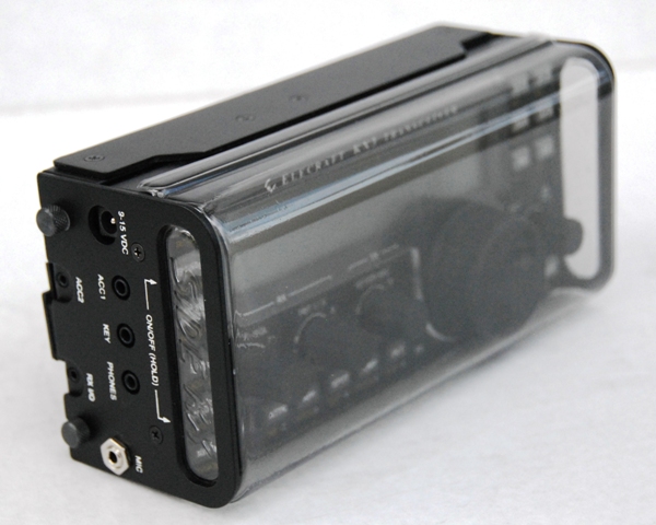 KX3 with Gem Products' Grab Handle Side Plates and Lexan Cover