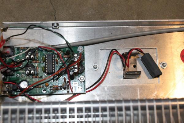 Meter board with 9v battery clip