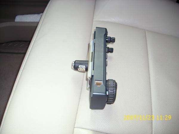 Mount attached to the control head.