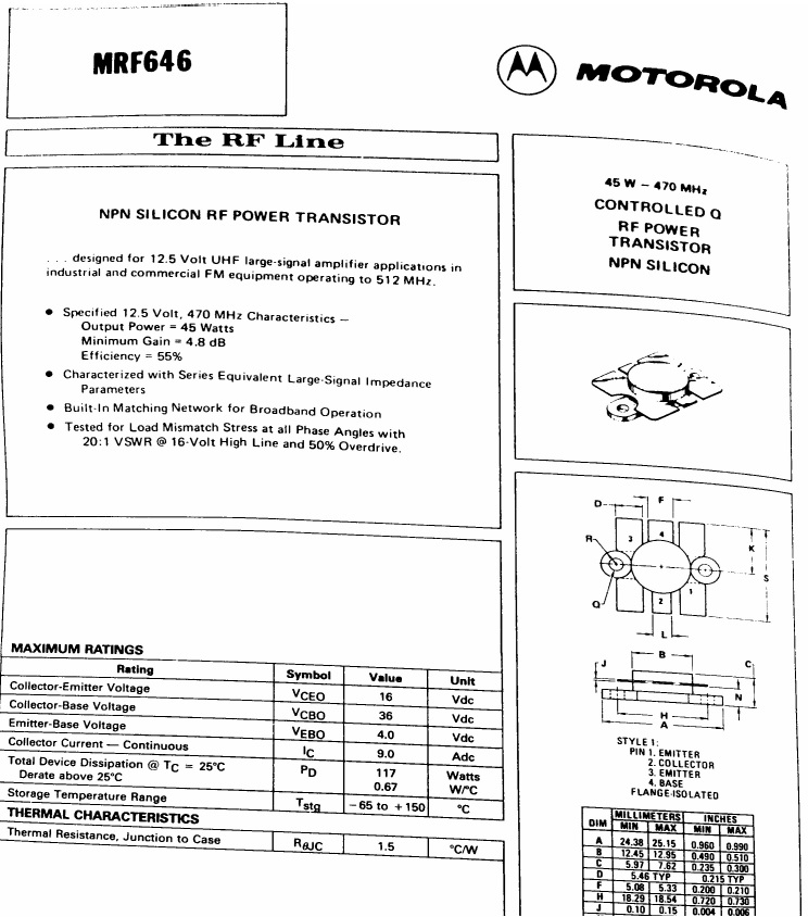 MRF646_Motorola