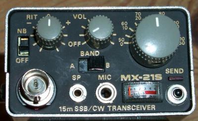 MX-215 Hand held 15 meter transceiver