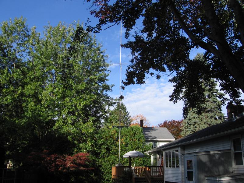 My Sirio 2016 on a Rohn 34' telescopic mast