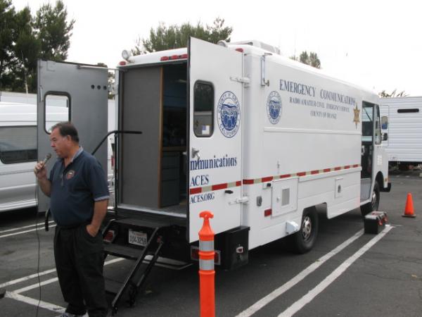 Orange County RACES vehicle