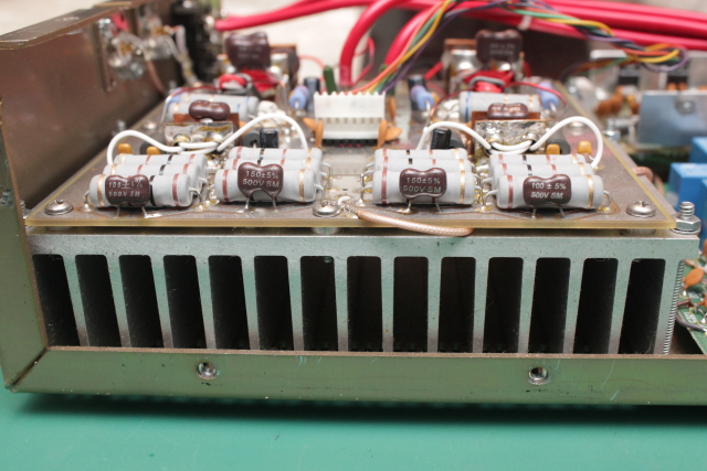 PA board on heatsink