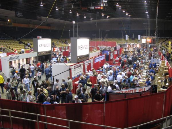 Pic of the main floor of Hara Arena at the Dayton Hamvention
