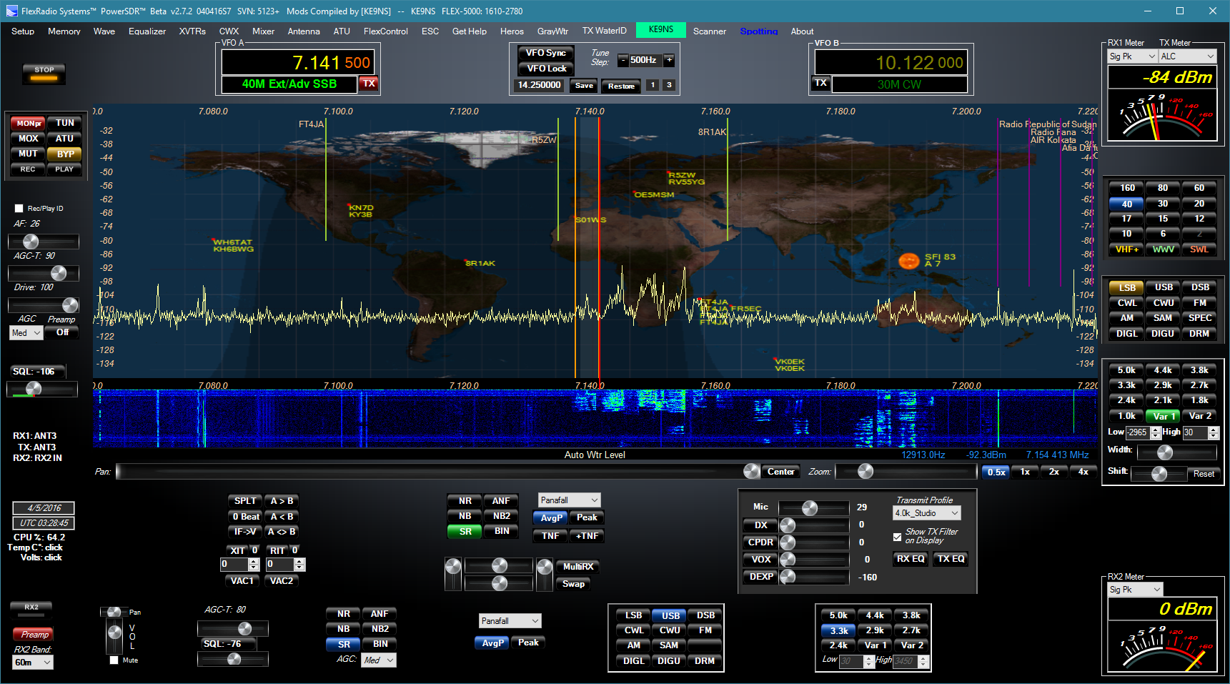 PowerSDR 2.7.2 ke9ns Revision