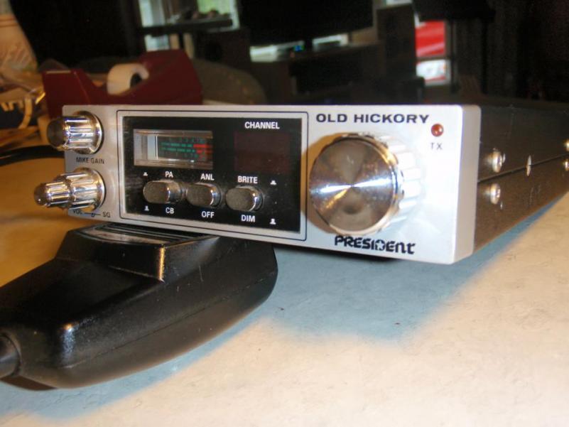 President Ole Hickory with channel kit. Notice it has mic gain