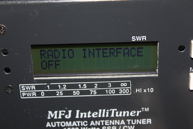 radio interface setting