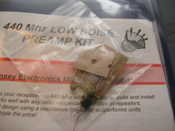 Ramsey 440 Mhz Preamp kit
