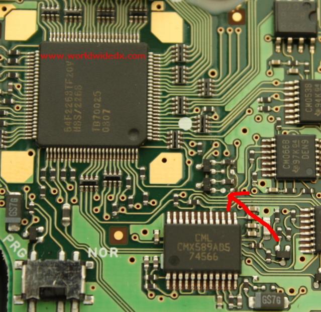 Remove this resistor