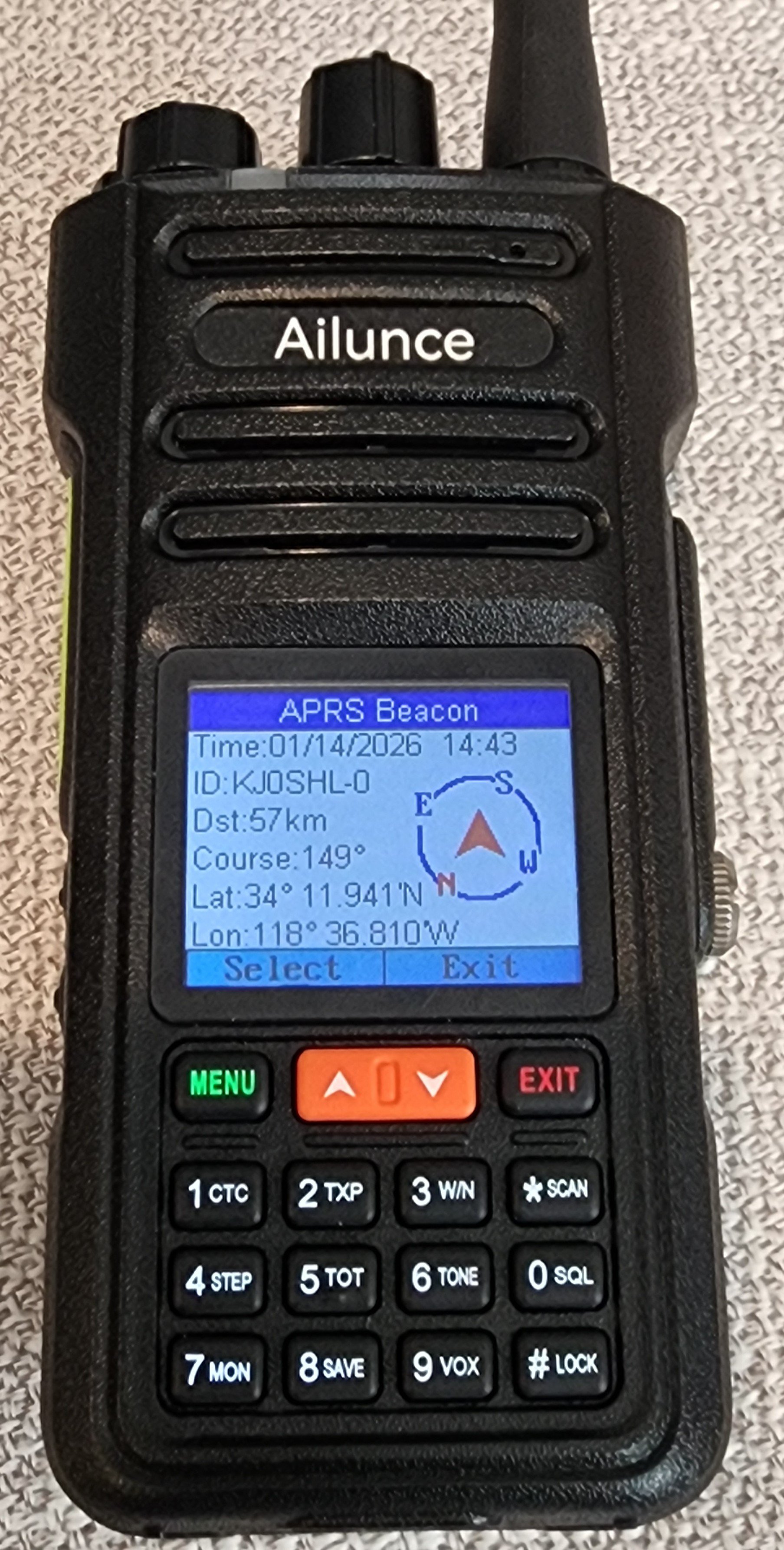 Retevis HA2 APRS RX Beacon