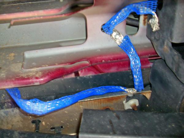 Right side body and bed to frame.