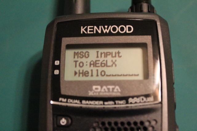 Sending APRS Message