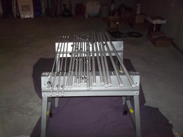 Spreaders after seveal coats of clearcoating