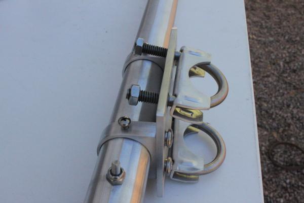 Stainless steel mast U bolt mount