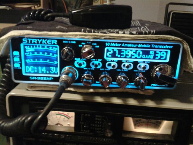 Stryker 955 in blue, latest buy, had one to test drive about a year ago and wanted one ever since,