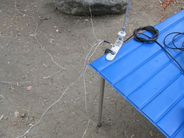 SuperAntenna MP1 mount and radials