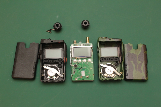 Taken apart for case swap