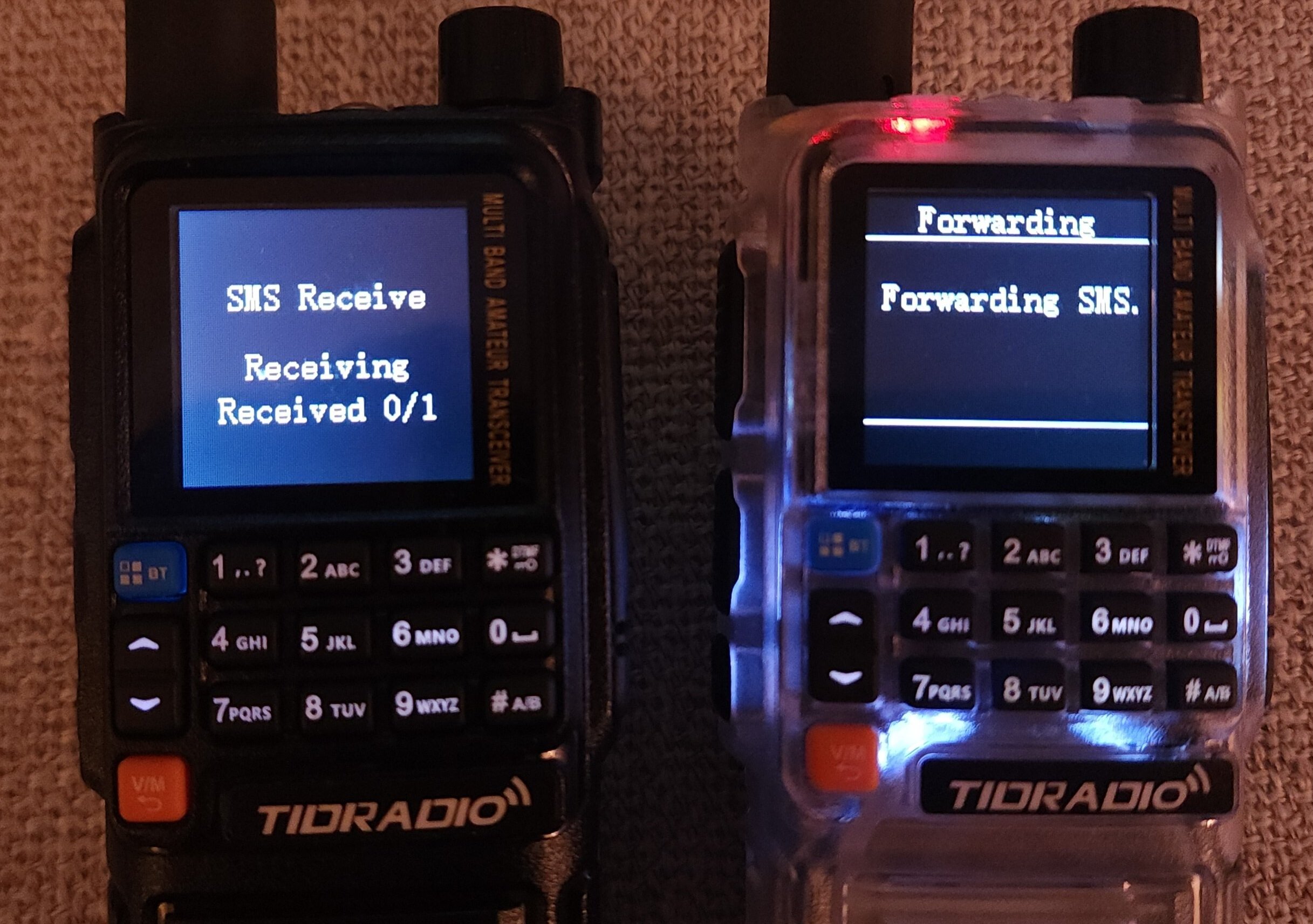 TD-H3 Plus SMS Receiving