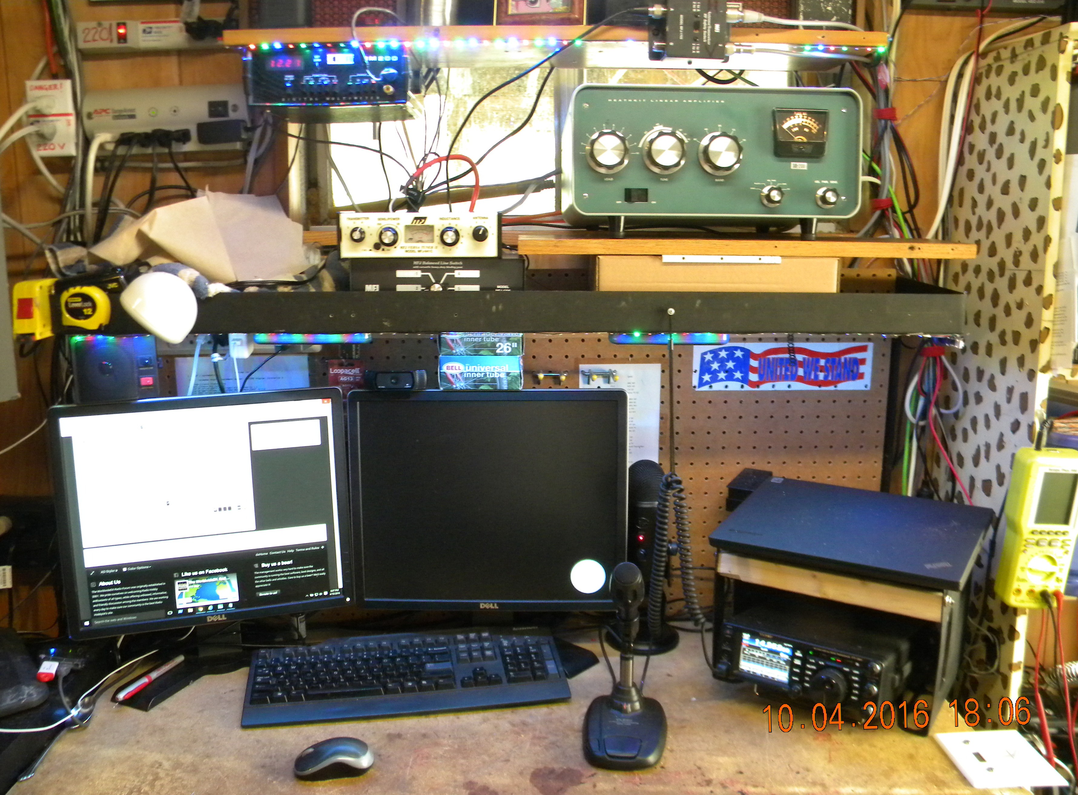 The shack for testing.