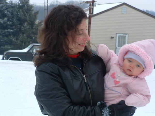 The XYL and youngest grand daughter.